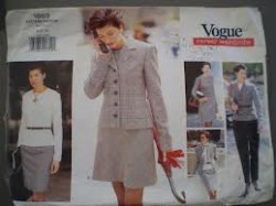 1663 EZ VOGUE LINED JACKET,BIAS SKIRT,CUFF PANTS PATTERN 6-10